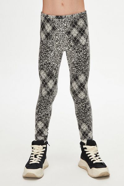 LOVETTI Grumpy Girl - knitted Patterned Winter Leggings