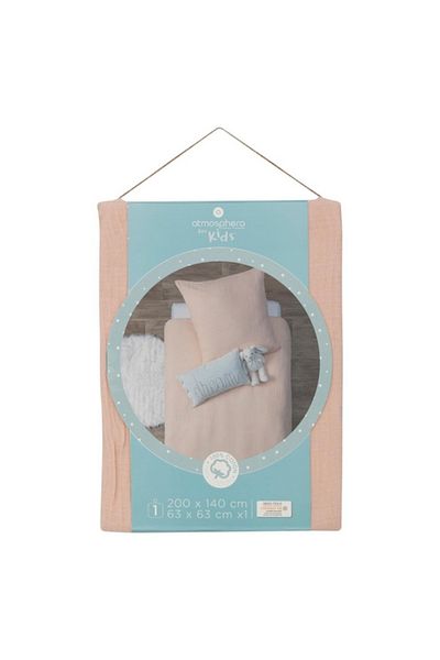Atmosphera Lili Cotton Gauze Bed Linen Set 140 x 200cm 195898C