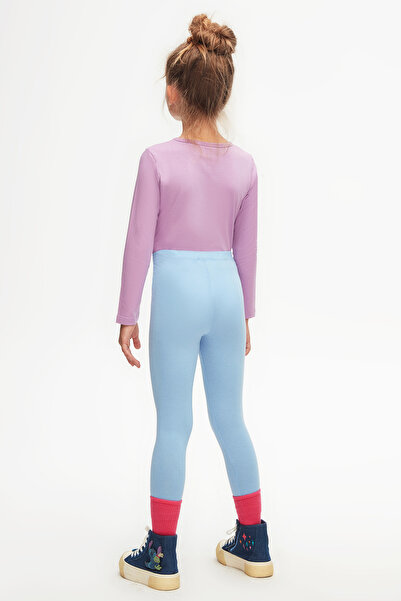 LOVETTI Colanți de vară albastru închis pentru fete