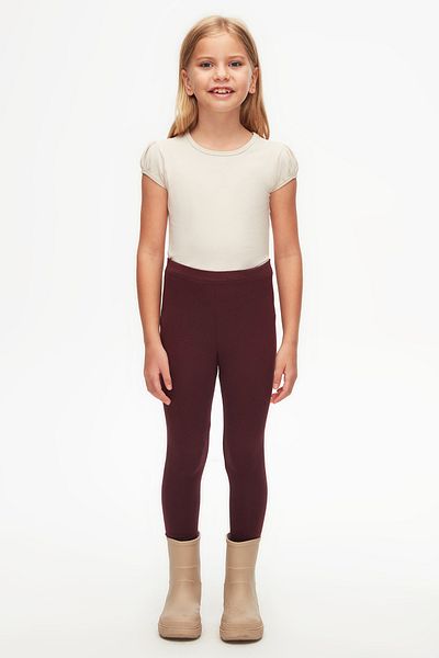 LOVETTI Cherry Rotten Girls' Full Length Solid Basic Leggings