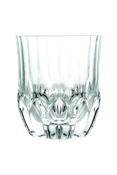 RCR 6-Piece Adagio Modern Design Short Tumbler Glass Set 350ml