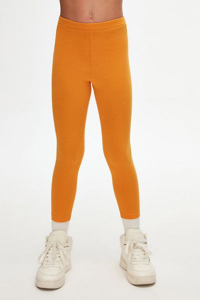 LOVETTI Yellow Kadmium Summer Leggings for Girls - Basic Model