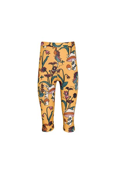 LOVETTI Girl's Patterned Cheerful Mushrooms Knee Length Capri