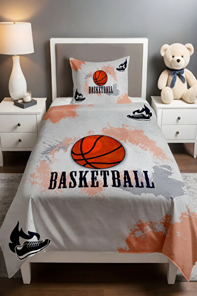 EVPANYA Basketball Patterned Pique Set