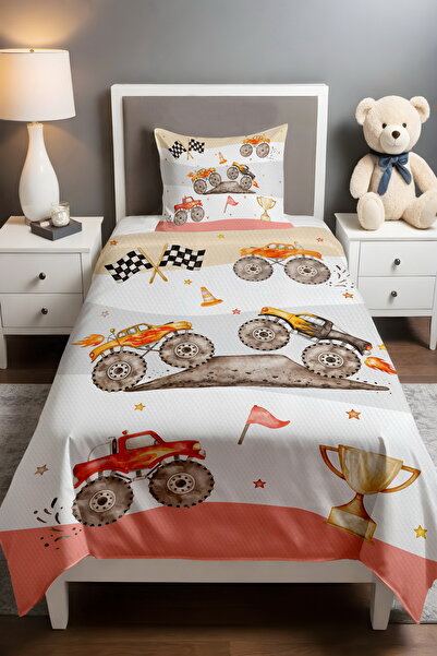 EVPANYA Maceracı Truck Desenli Pike Seti