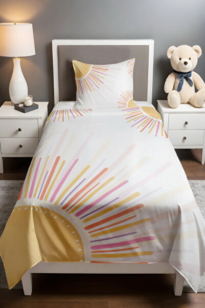 EVPANYA Bohemian Sun Patterned Pique Set