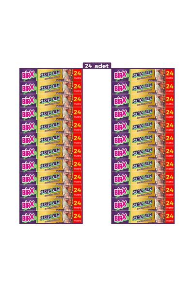 BIRX 30cm 24m 24Pcs Food Type Stretch Film - 576m Pack