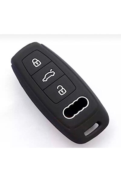 emii auto spare parts حافظة مفاتيح Audi A6 A7 A8 E-tron Q8 C8 A3 باللون الأسو...