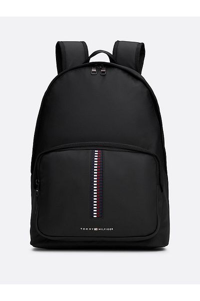 Tommy Hilfiger Tommy Hilfiger Black Solid Men Backpack