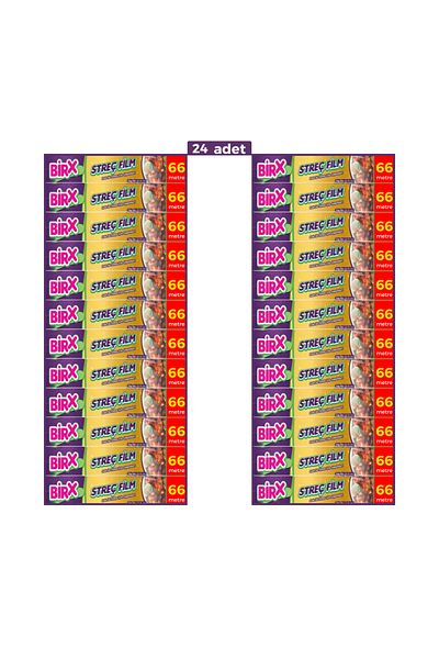 BIRX Food Type Stretch 30 cm 66 Meters 24 Pieces 1584 Meters Advantage Package