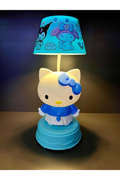 doğan hediyelik 3 Kademeli Led Işıklı Şarjlı Çocuk Masa Gece Lambası Abajür