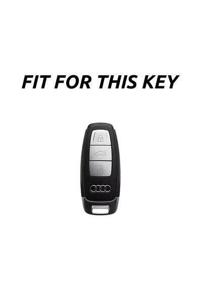 emii auto spare parts Key Case for Audi A3 A4 B9 A6 C8 A7 S7 4K A8 D5 S8 Q7 Q8 Q8 E-Tron End Case Compatible