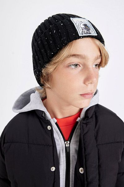 DeFacto Boy's Corded Knitted Beret C8591A824Wn