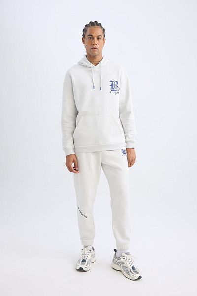 DeFacto NBA Brooklyn Nets Fit Thick Jogger Sweatpants - Τσέπες, μακριά πόδια D3225ax24wn