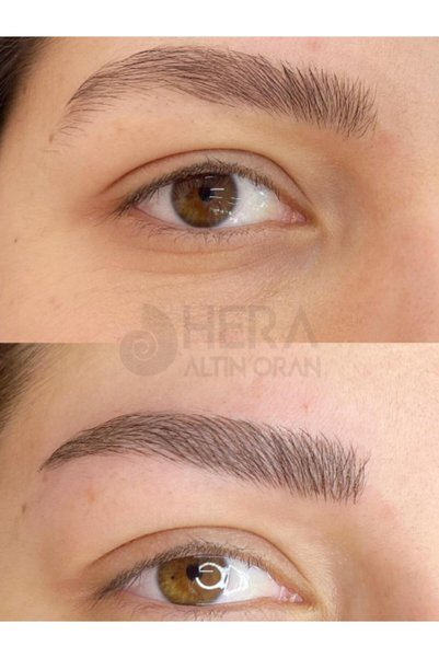 Hera Altın Oran 20ml Kalıcı Makyaj Ve Microblading Boyası (MACCHİATO DOUBLE,KOYU KAHVE)