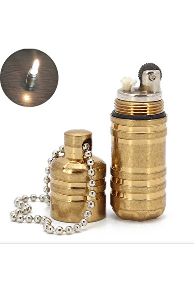 BGA Edc outdoor kamp su geçirmez metal anahtarlık çakmak