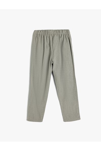 Koton Chino Trousers Pocket Detailed Slim Fit