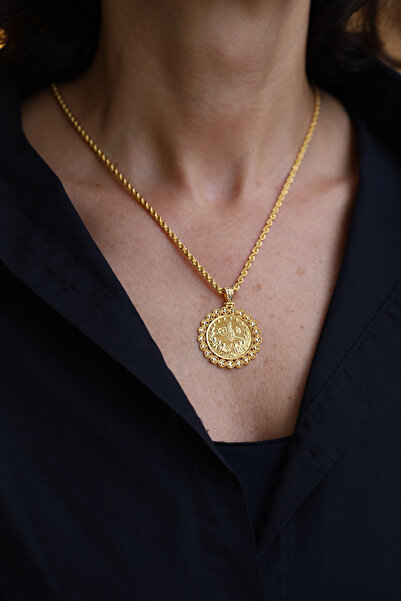 Yenigün Kuyumculuk 14 Ayar Altın Reşat Görünümlü Kolye Ucu