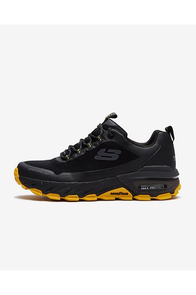 SKECHERS Max Protect - Liberated Men's Black Outdoor Shoes 237301   Bkyl