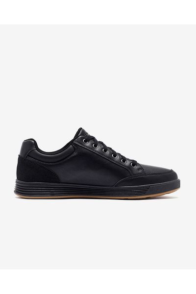 SKECHERS Cavell Sparkman – pánské černé boty pro volný čas 210944 BLK