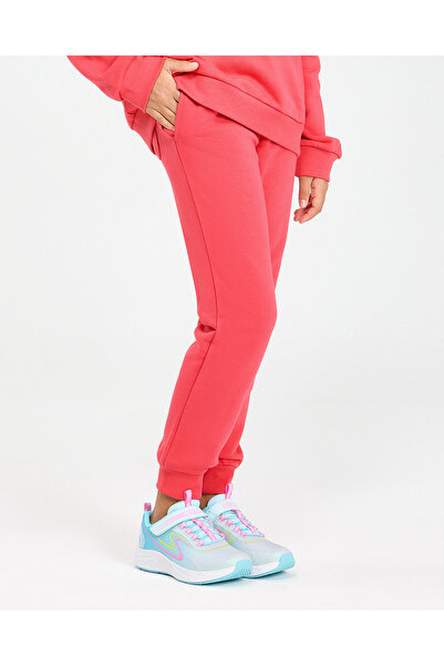 SKECHERS G Essential Jogger Sweatpant Büyük Kız Çocuk Pembe Eşofman Altı SK232075-831