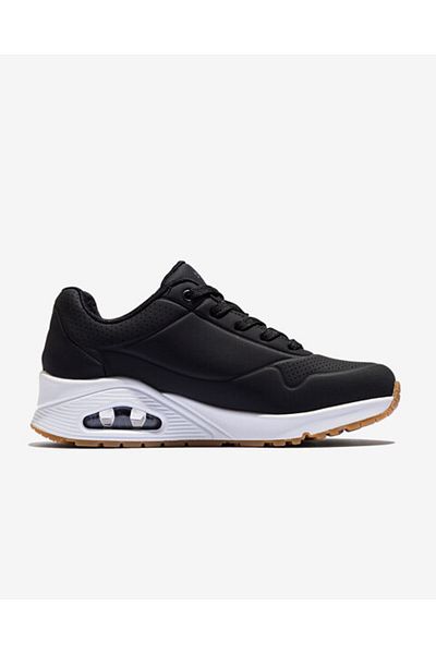 SKECHERS Uno – Schwarze Damen-Sneaker 73690 Blk – Stand-on-Air-Design