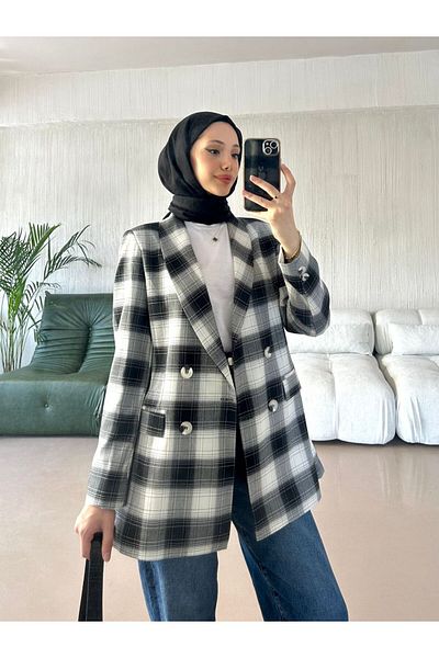 TANISA Jachetă Siena Tweed Blazer TNS-4253