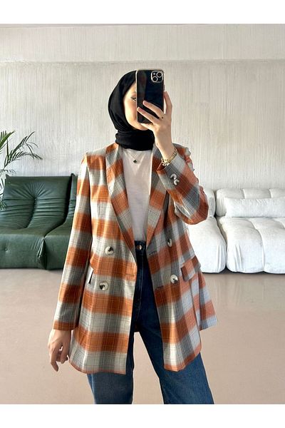 TANISA Siena Tweed Blazer Jacket Tns-4253