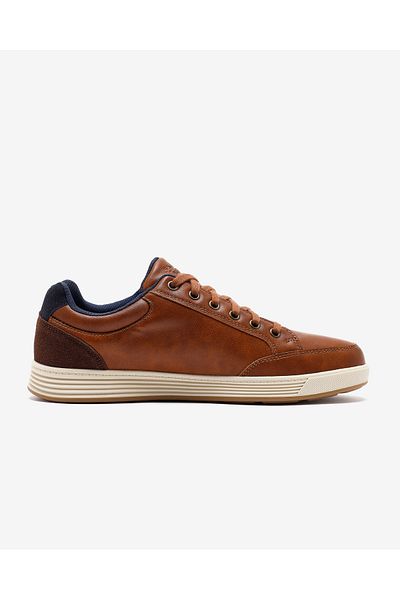 SKECHERS Cavell - Sparkman pánské hnědé boty pro volný čas 210944 Lug