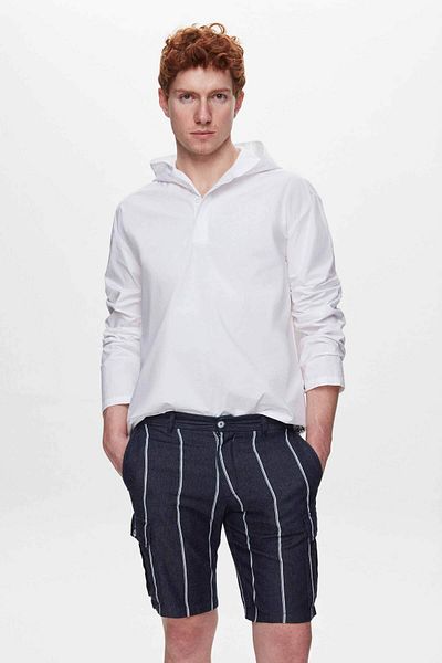 Tween Slim Fit Indigo Shorts