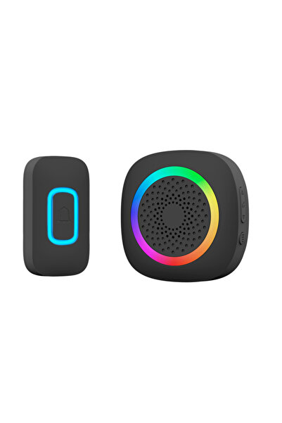 startech جرس باب لاسلكي يعمل بالبطارية مع شاشة LED