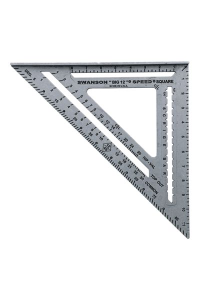 SWANSON Big 12 Heavy Duty Speed Square with Layout Bar 12inch