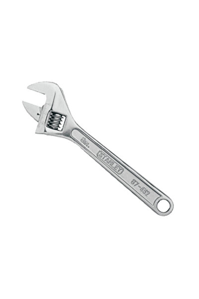Stanley Chrome Plated Adjustable Wrench 25cm