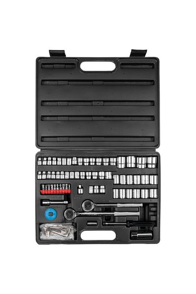 Performance Tool 85-Piece Drop Forged Chrome Plated Socket Set W1183
