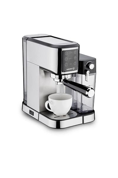 KORKMAZ Java Plus Espresso Coffee Machine with Milk Bowl A982
