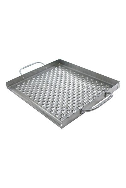 Broil King صينية شواء مستطيلة بمقابض 15.5 × 13 بوصة