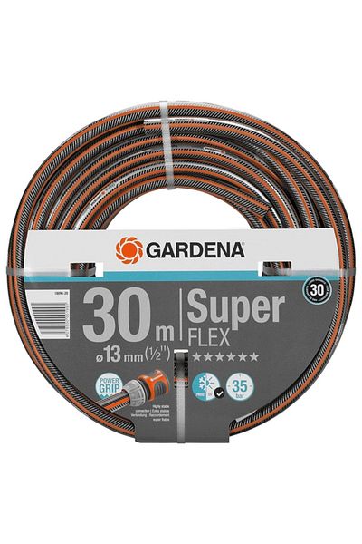 Gardena Super Flex Garden Hose 30m x 1/2inch