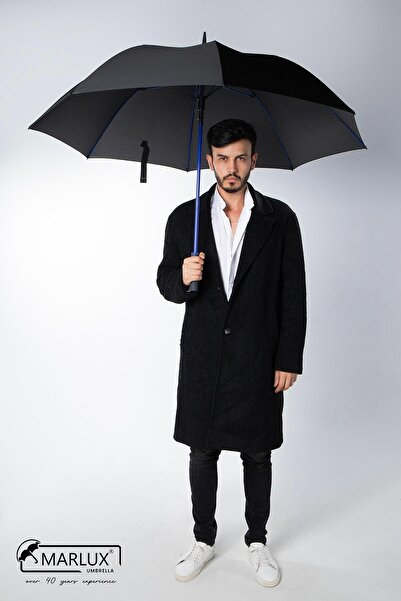 Marlux 8 Fiber Telli Rüzgara Dayanıklı Otomatik Özel Tasarım Protokol Şemsiye...