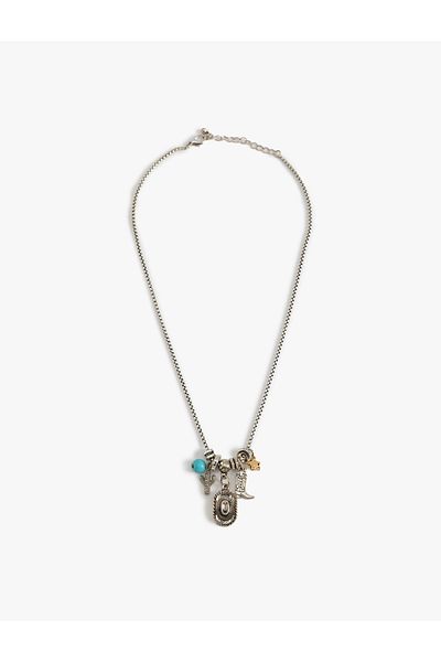 Koton Charm Detailed Necklace Wild West Themed
