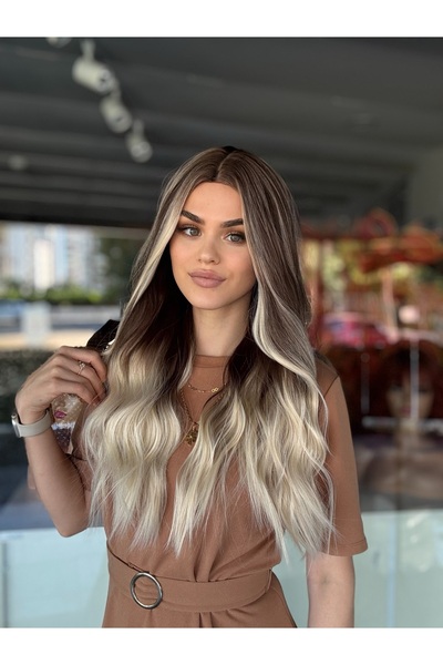 Fenomen Peruk Luxury Röfleli Özel Tasarım Saç Model Peruk