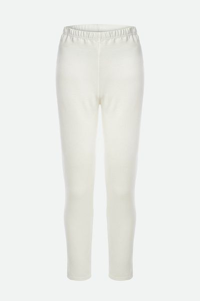 koza iç giyim Women's Winter White Cotton Thermal Bottom