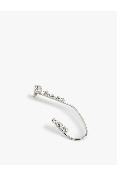 Koton Stone Detailed Cartilage Earrings - Koton X Zeynep Pillow