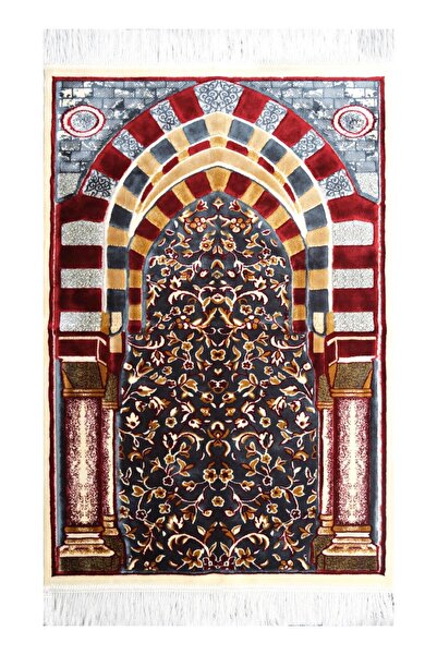İsmen Kervansaray Seccade / 998 - 70x110 - Lux Dokuma, Yumuşak Akrilik Seccade