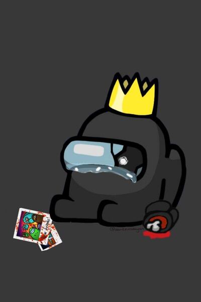 hediyeniburadabul Among Us Wooden Wall Poster (Painting)