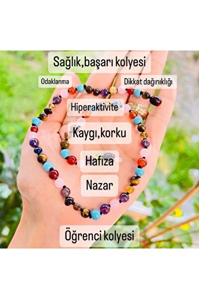 Kehribarkolyecimm sağlık başarı öğrenci kolyesi