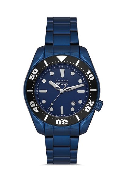MICHAEL TOMMY Men's Steel Wrist Watch - Mt-20267G-Lsyl23