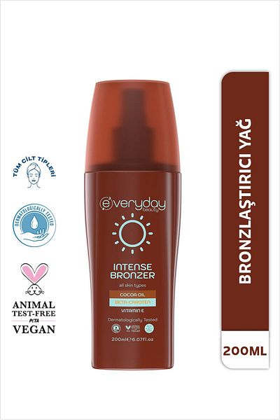 Everyday Beauty 200ml Intensive Bronzing Carotene and Cacao Oil