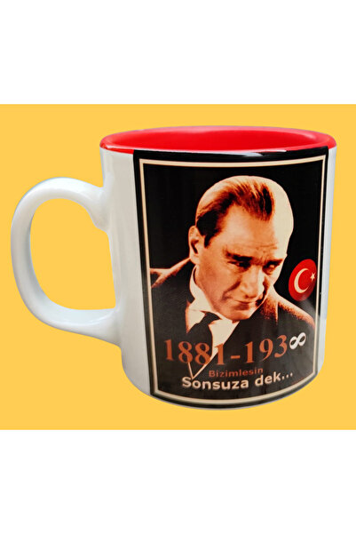 Atatürk temalı resim baskılı kupa