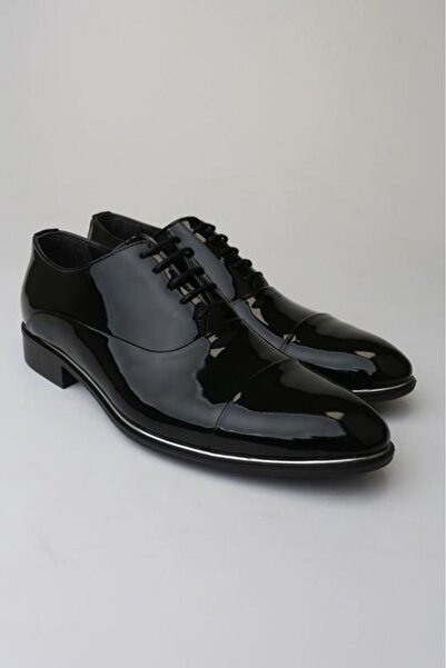 TAMBOĞA AYAKKABI Tamboga N503.R-24 Pantofi pentru bărbați din piele lacuată