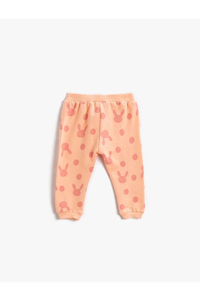 Koton Jogger Sweatpants Printed Cotton